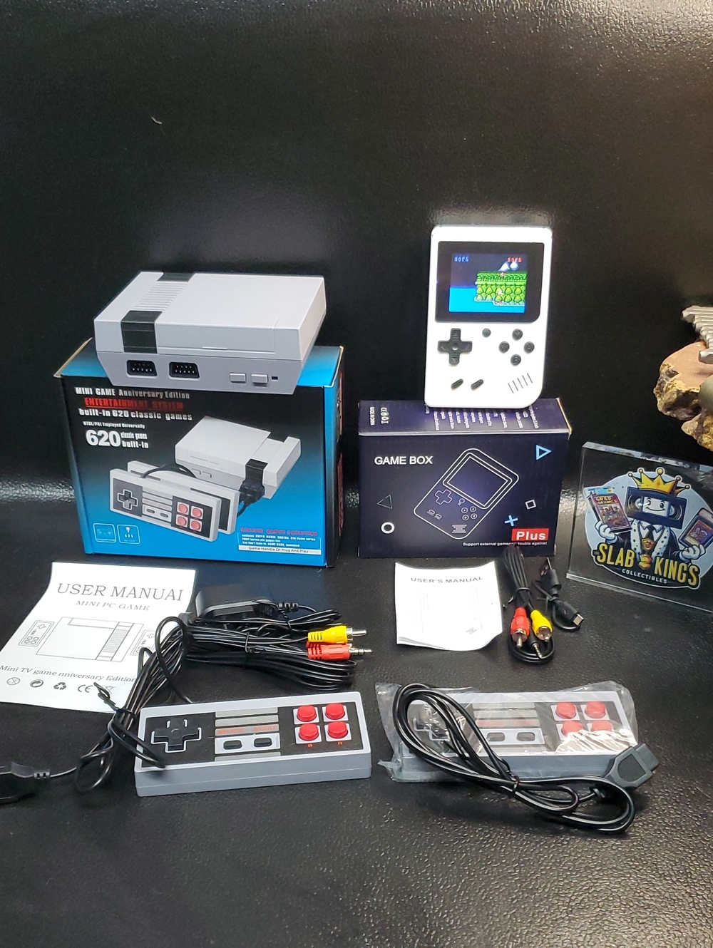 Retro Handheld Game Box + Classic Console With Handheld New!!!